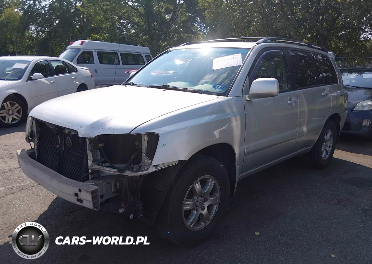 2007 Toyota Highlander V6 (2 Rows) (A5) VIN:JTEHP21A370204587 - 2