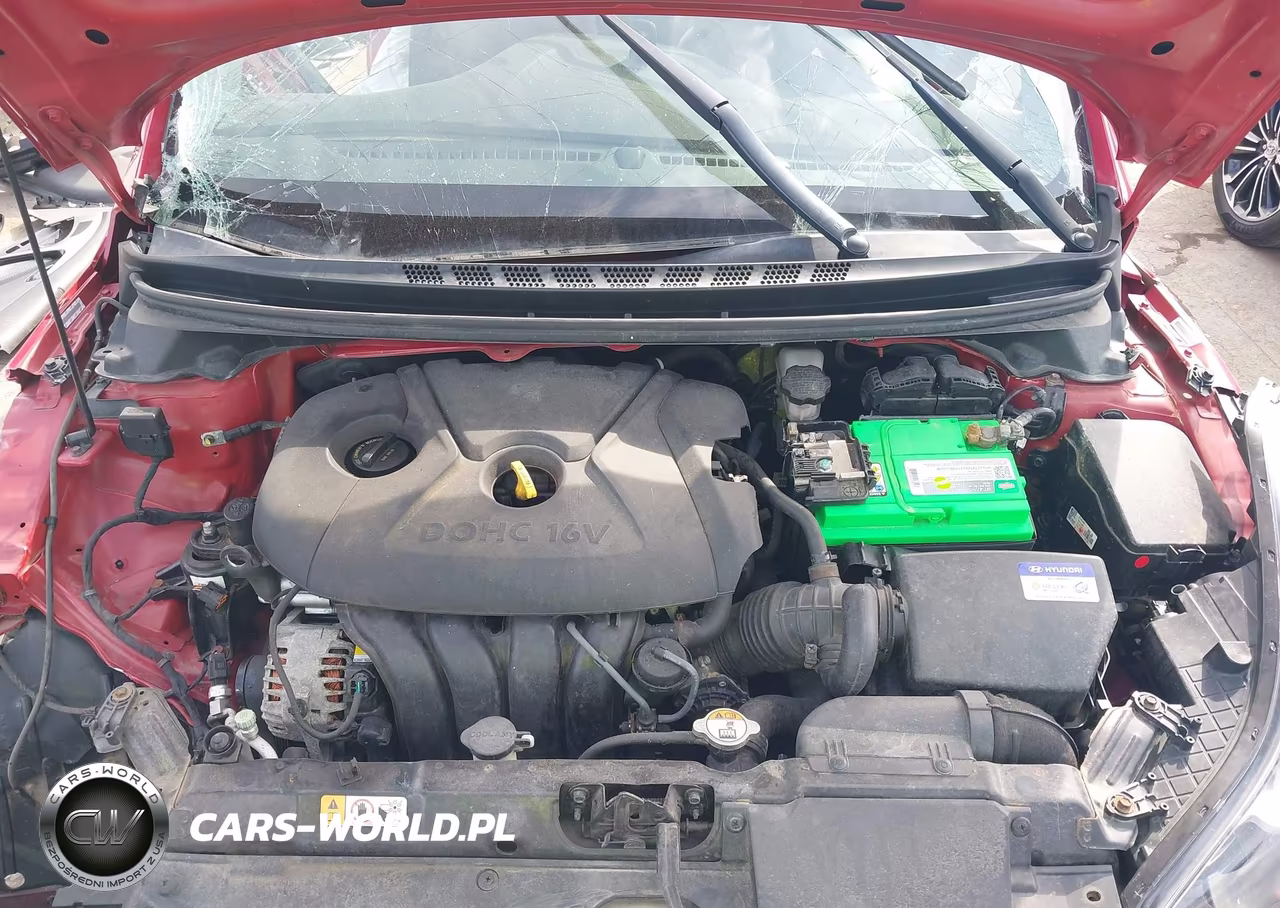 2013 Hyundai Elantra Gls VIN:KMHDH4AEXDU016793 - 10