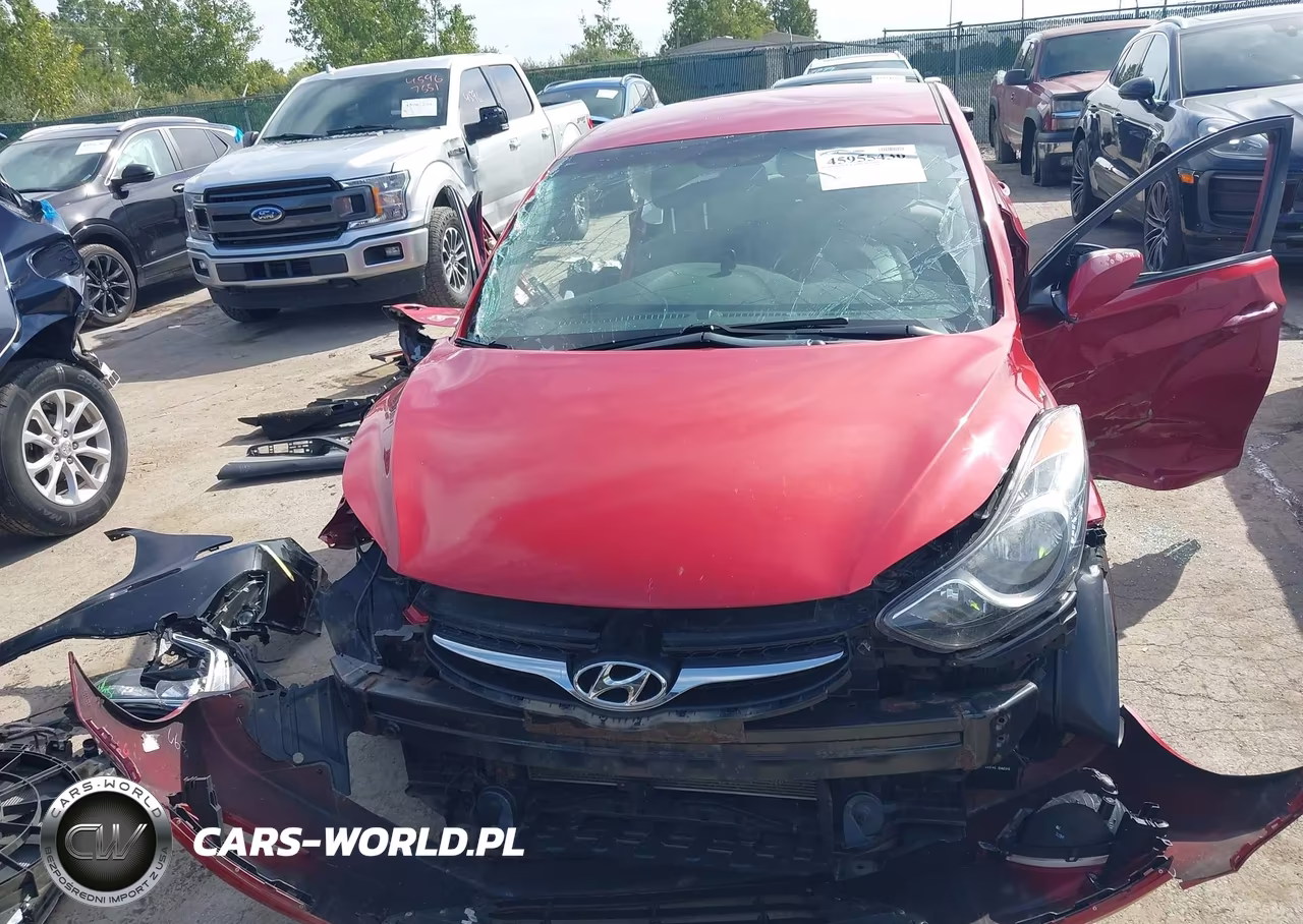2013 Hyundai Elantra Gls VIN:KMHDH4AEXDU016793 - 13