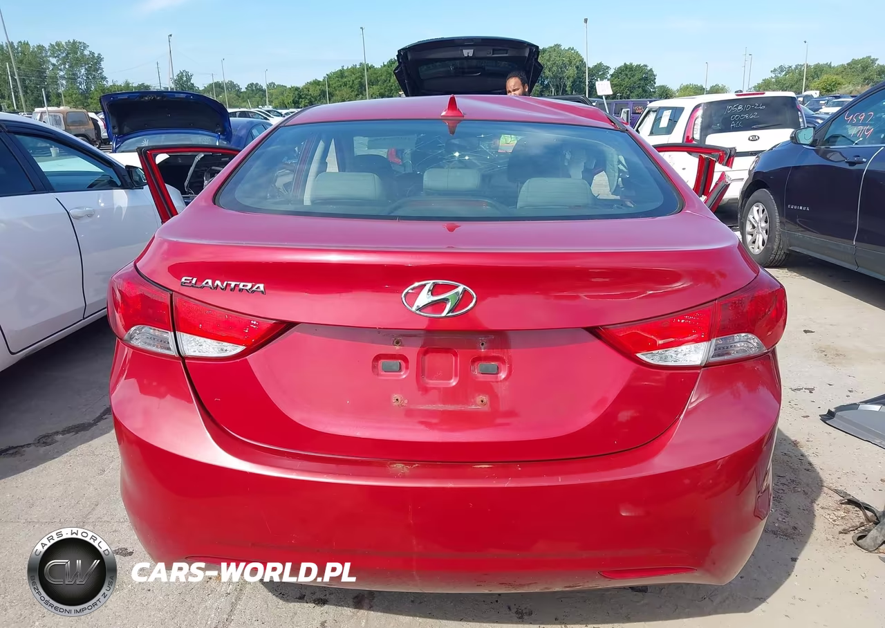 2013 Hyundai Elantra Gls VIN:KMHDH4AEXDU016793 - 17