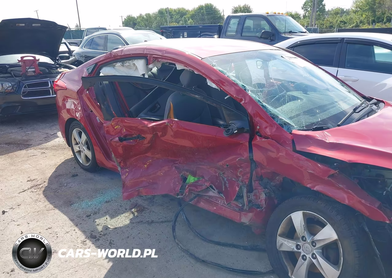 2013 Hyundai Elantra Gls VIN:KMHDH4AEXDU016793 - 6