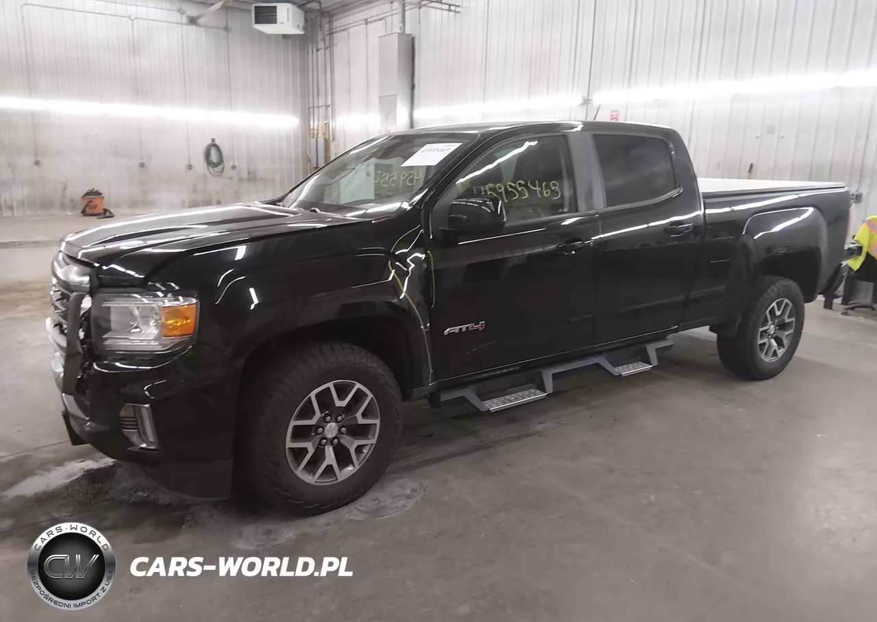 2021 GMC Canyon 4Wd Long Box At4 - Leather VIN:1GTG6FEN2M1106762 - 2
