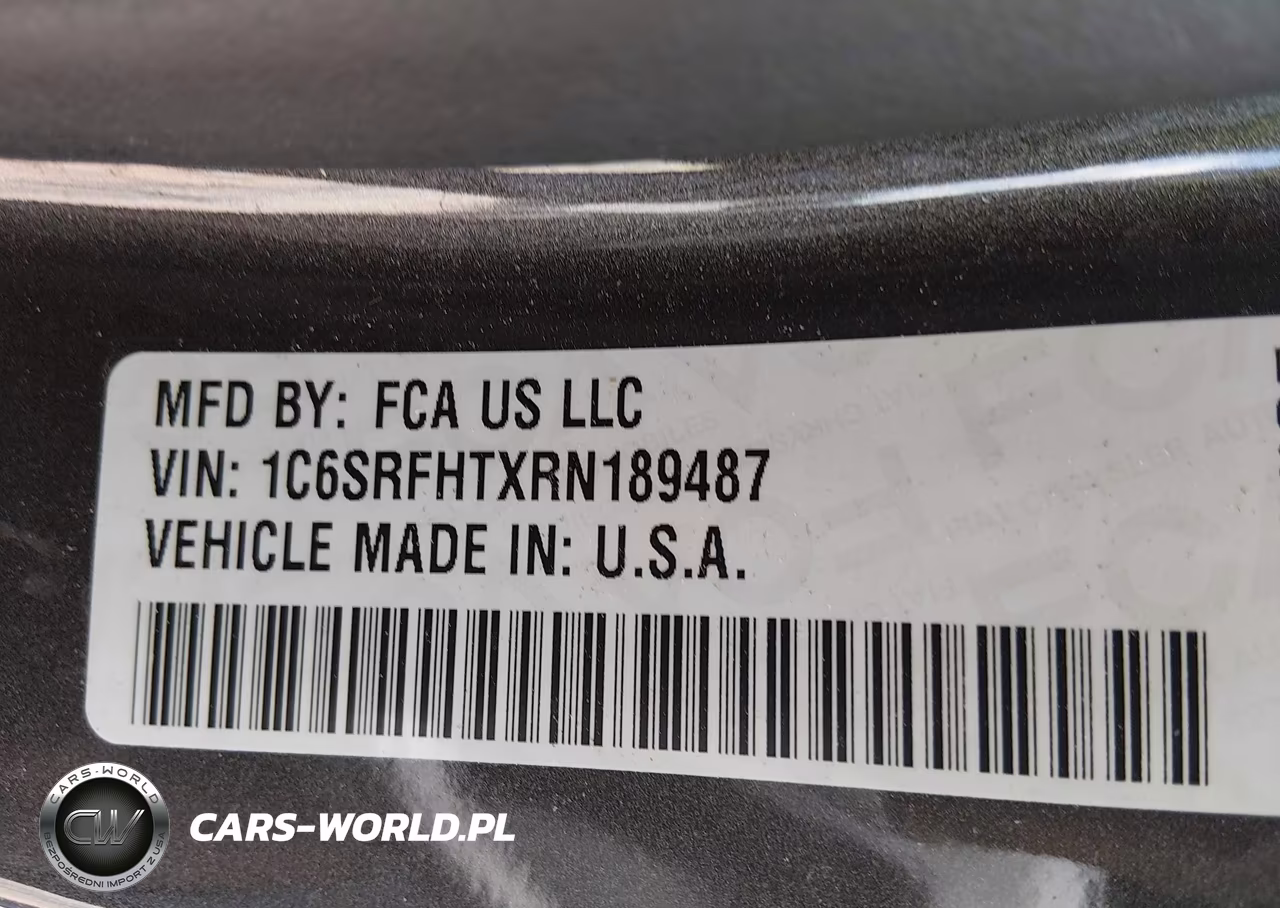 2024 Ram 1500 Limited 4X4 5'7 Box VIN:1C6SRFHTXRN189487 - 9
