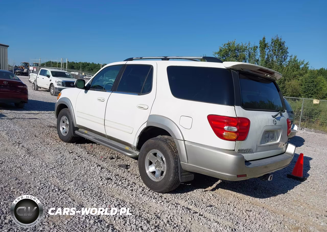 2002 Toyota Sequoia Sr5 V8 VIN:5TDZT34A52S122064 - 3