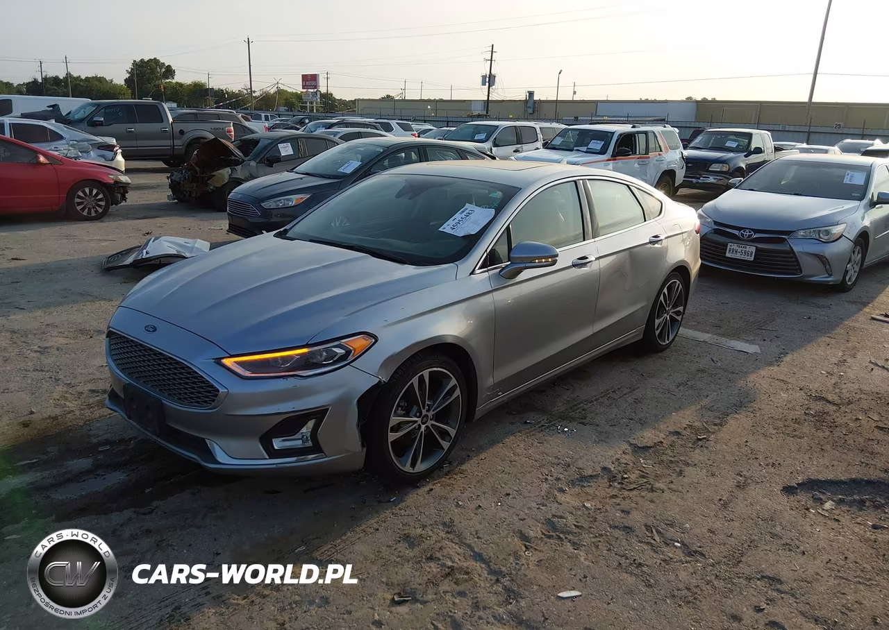 2020 Ford Fusion Titanium VIN:3FA6P0K91LR193920 - 2