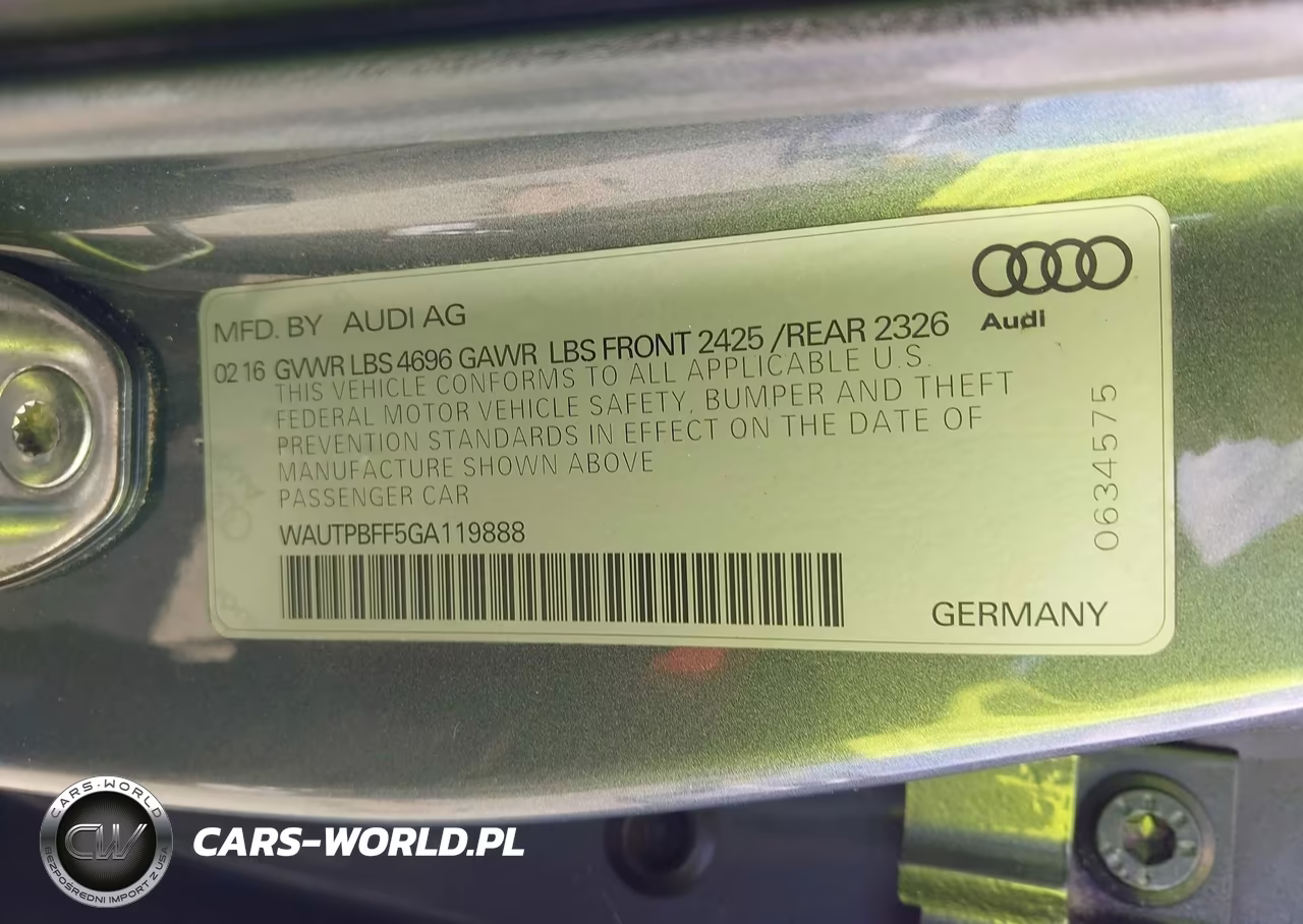 2016 Audi A3 E-Tron 1.4T Premium VIN:WAUTPBFF5GA119888 - 9