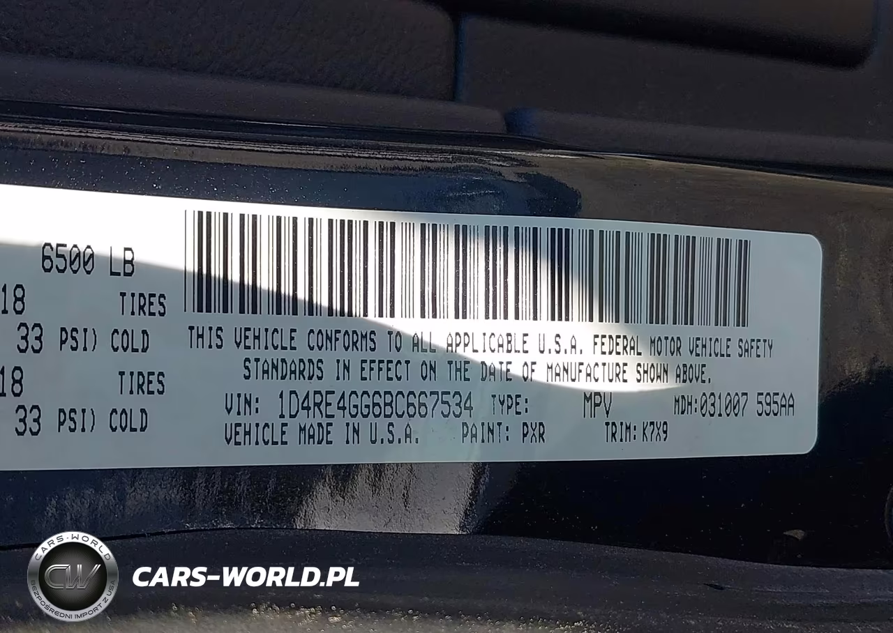 2011 Dodge Durango Crew VIN:1D4RE4GG6BC667534 - 9