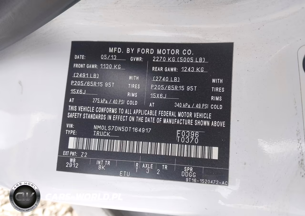 2013 Ford Transit Connect Xlt VIN:NM0LS7DN5DT164917 - 9