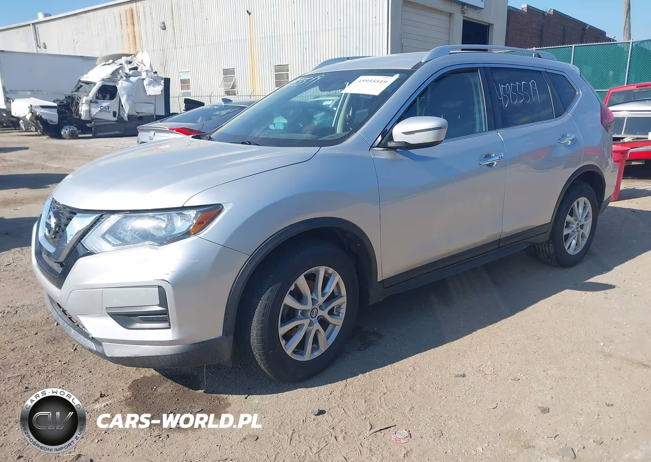 2017 Nissan Rogue Sv VIN:KNMAT2MT4HP538327 - 2