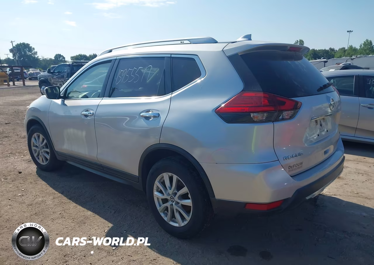 2017 Nissan Rogue Sv VIN:KNMAT2MT4HP538327 - 3