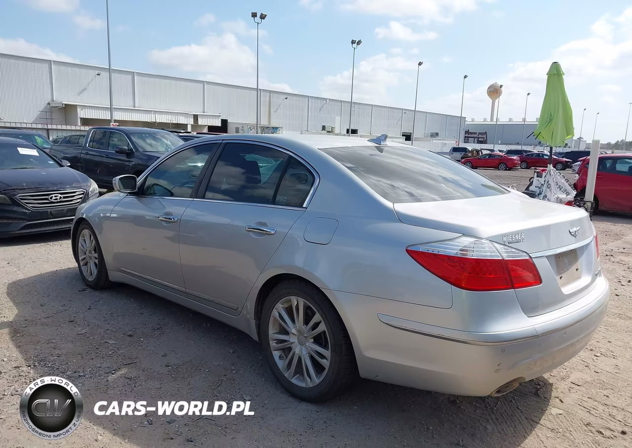 2009 Hyundai Genesis 4.6 VIN:KMHGC46F49U040379 - 3
