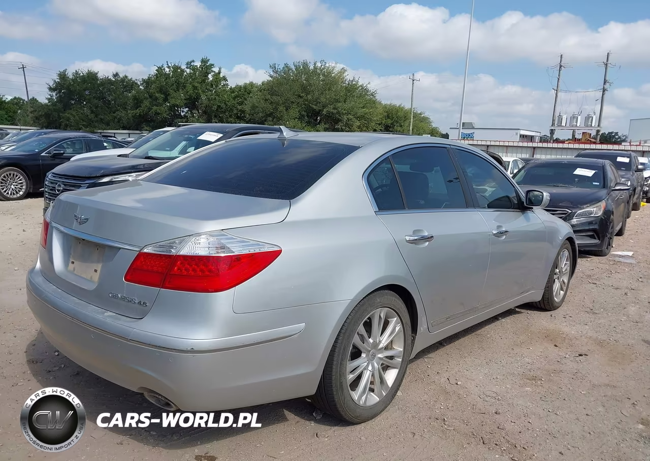 2009 Hyundai Genesis 4.6 VIN:KMHGC46F49U040379 - 4