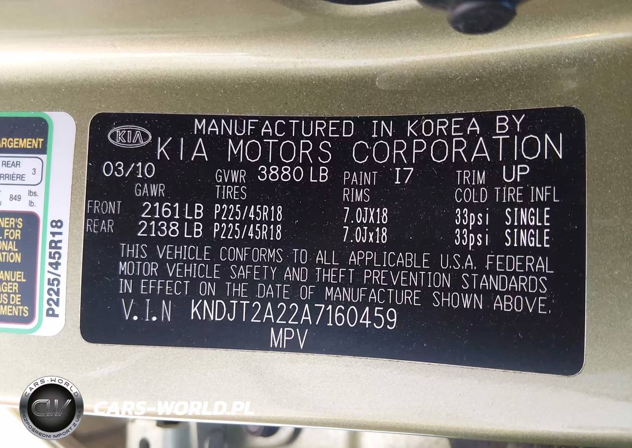 2010 Kia Soul ! VIN:KNDJT2A22A7160459 - 9