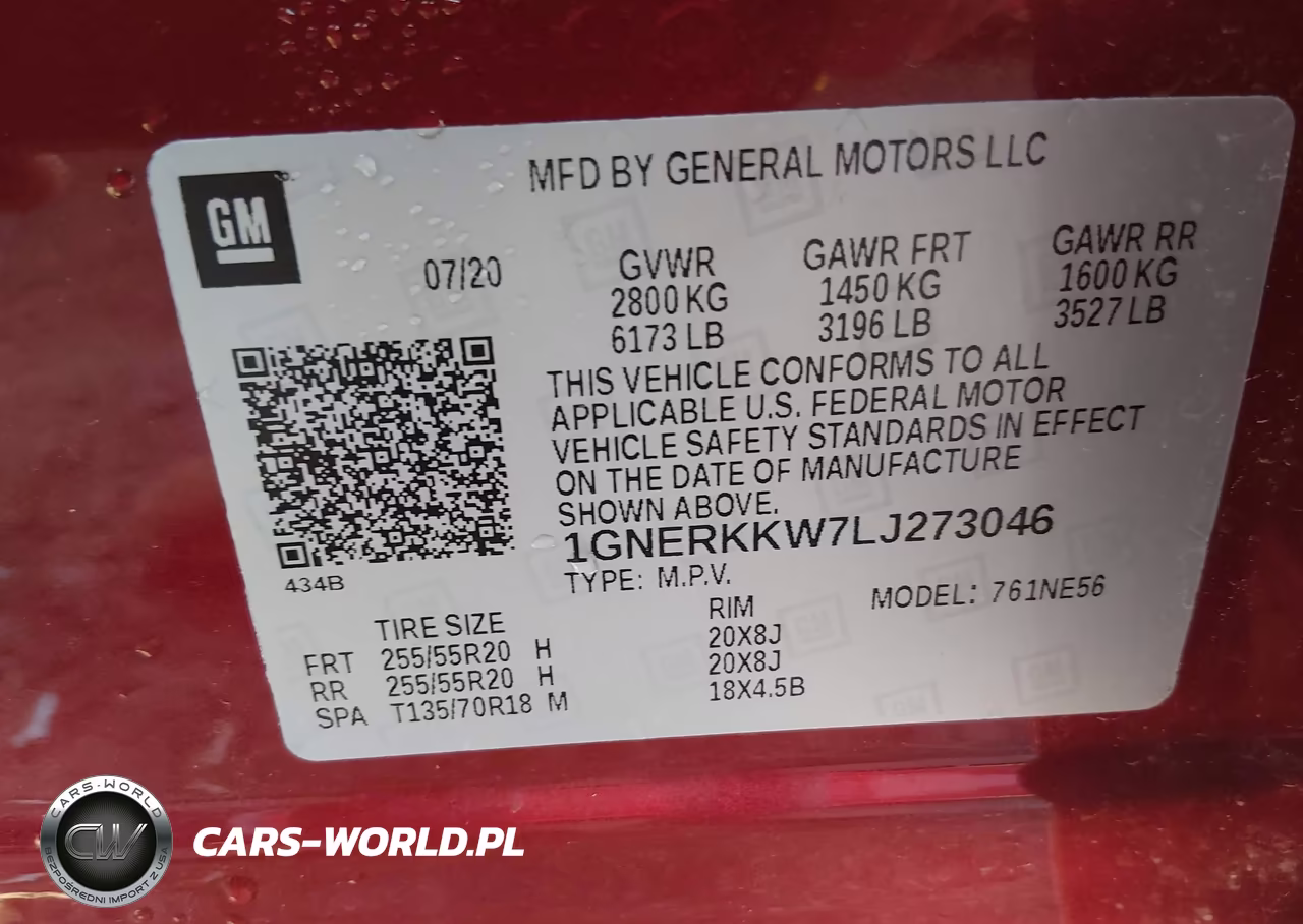 2020 Chevrolet Traverse Fwd Premier VIN:1GNERKKW7LJ273046 - 9