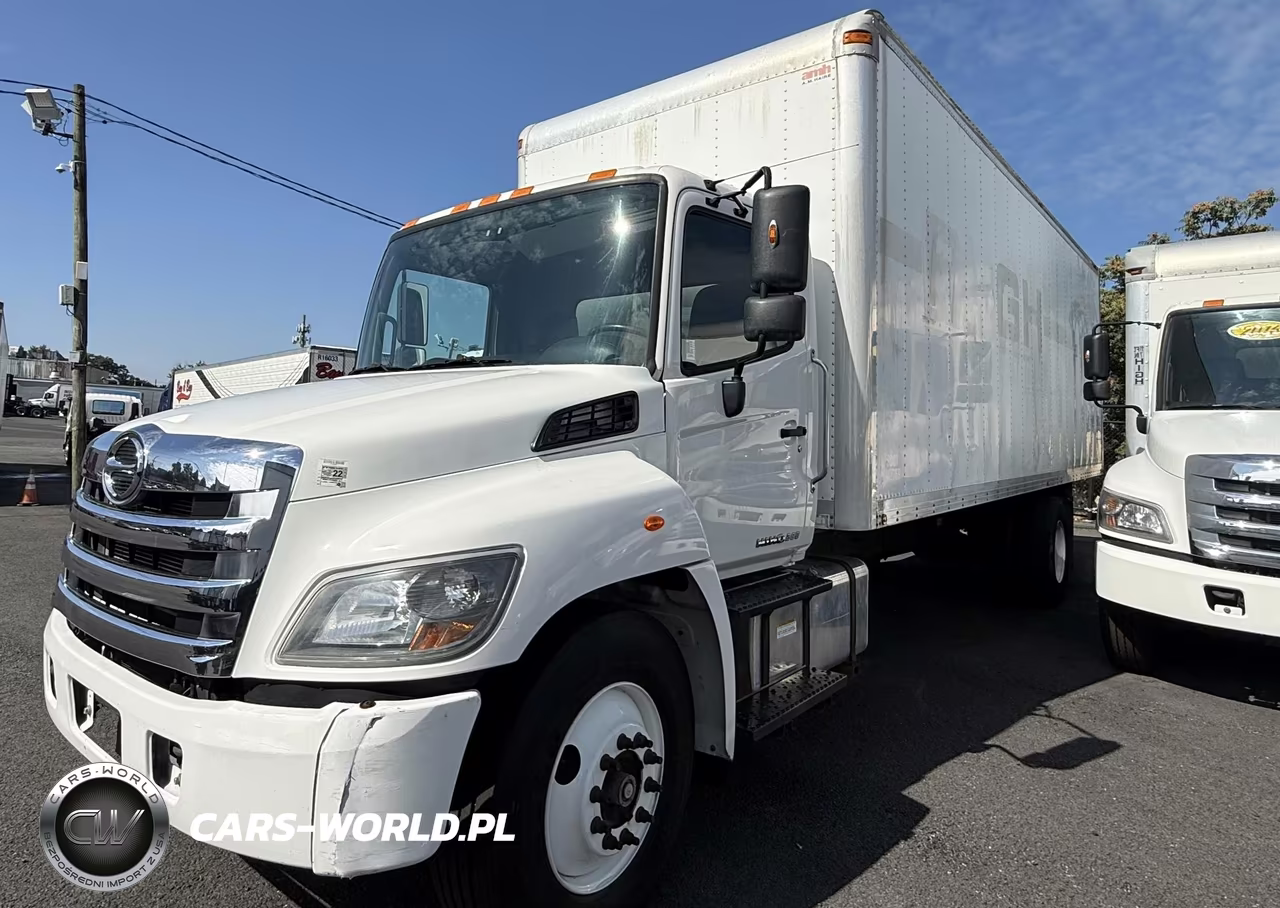 2020 Hino 268 Box Truck VIN:5PVNJ8JV6L5S79425 - 2