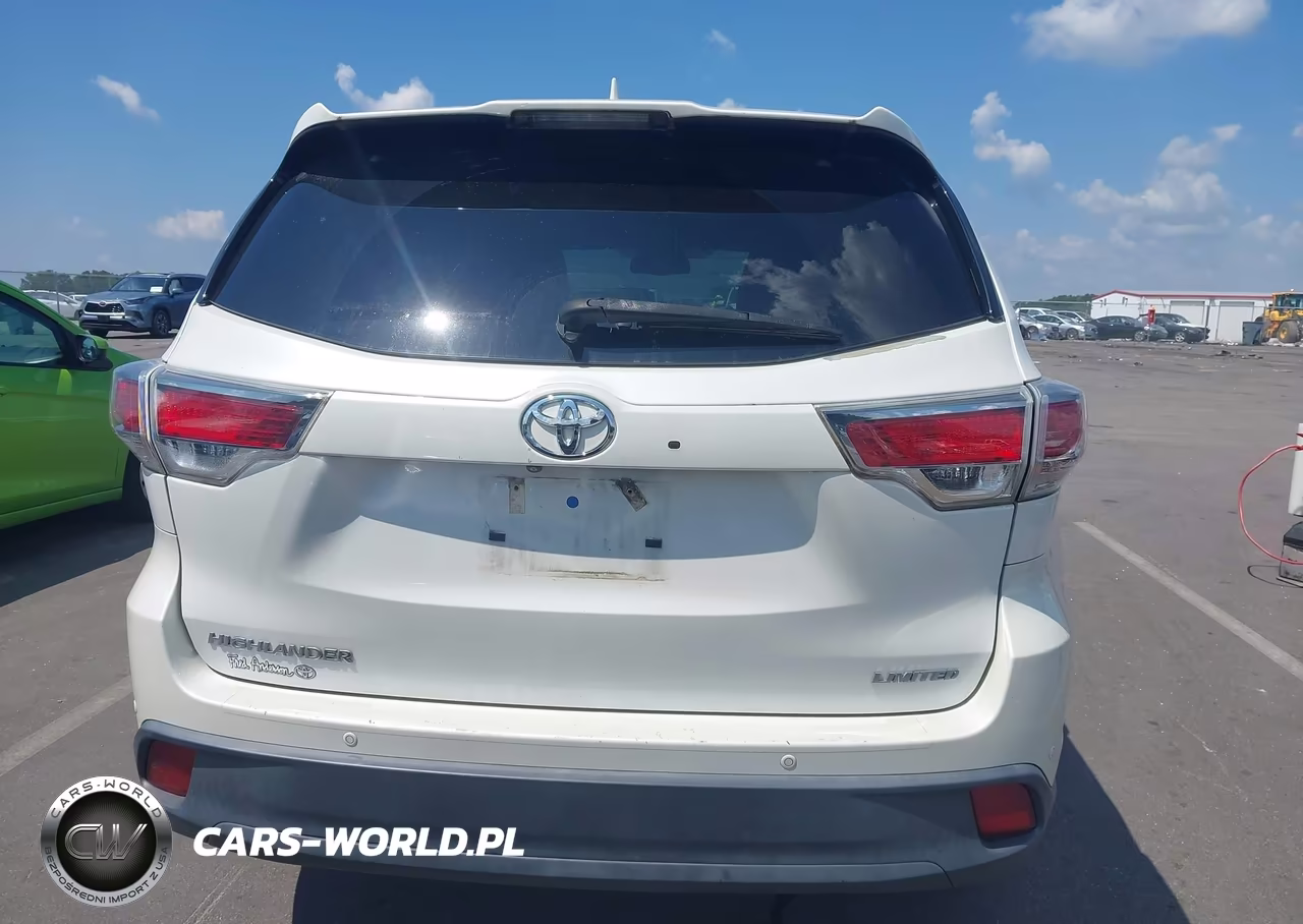 2015 Toyota Highlander Limited V6 VIN:5TDYKRFHXFS117217 - 17