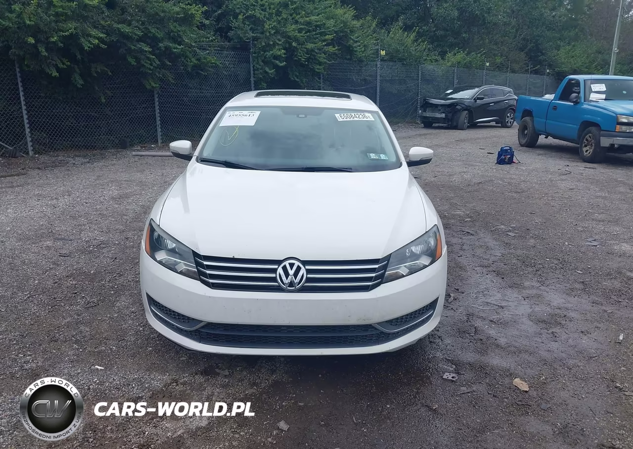 2012 Volkswagen Passat Se VIN:1VWBP7A35DC138771 - 12