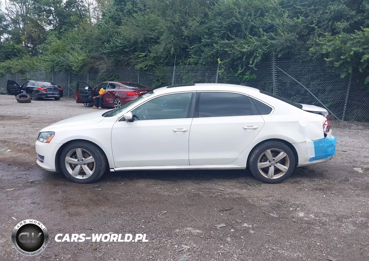 2012 Volkswagen Passat Se VIN:1VWBP7A35DC138771 - 14