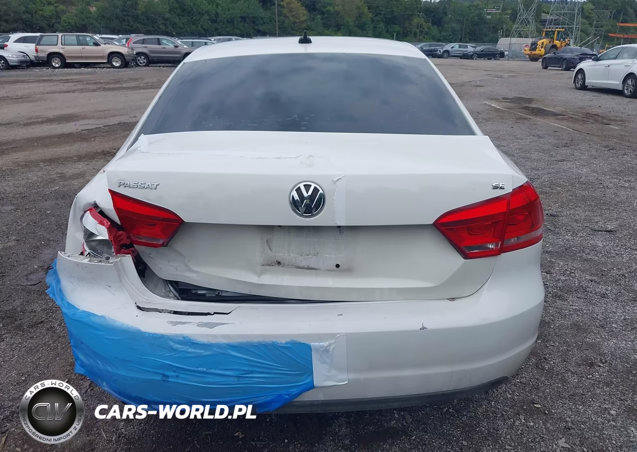 2012 Volkswagen Passat Se VIN:1VWBP7A35DC138771 - 16