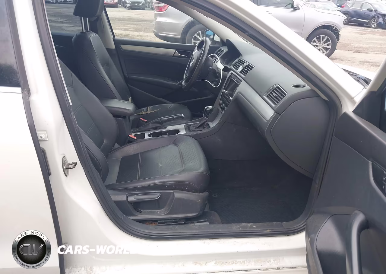 2012 Volkswagen Passat Se VIN:1VWBP7A35DC138771 - 5