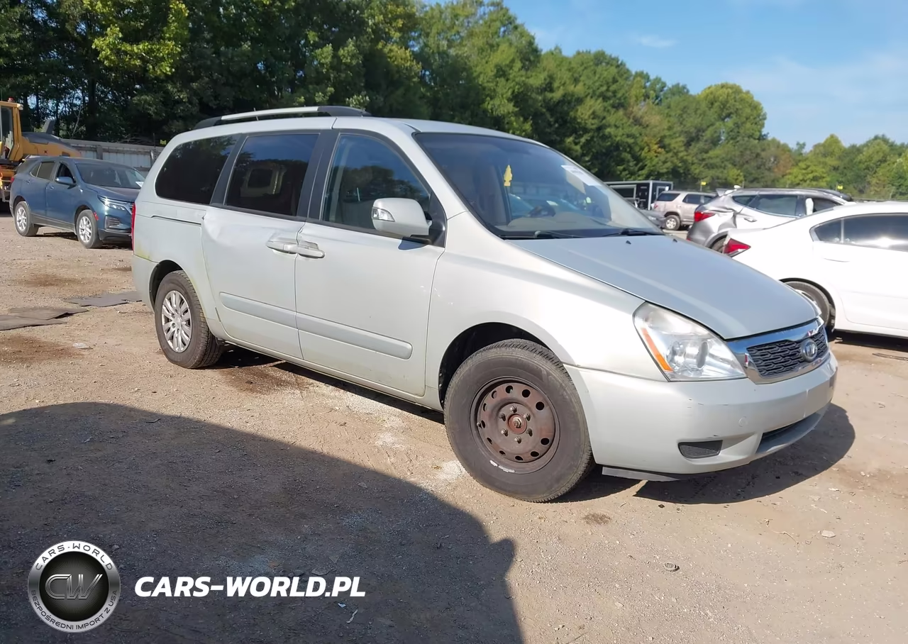2012 Kia Sedona Lx VIN:KNDMG4C79C6482241 - 1
