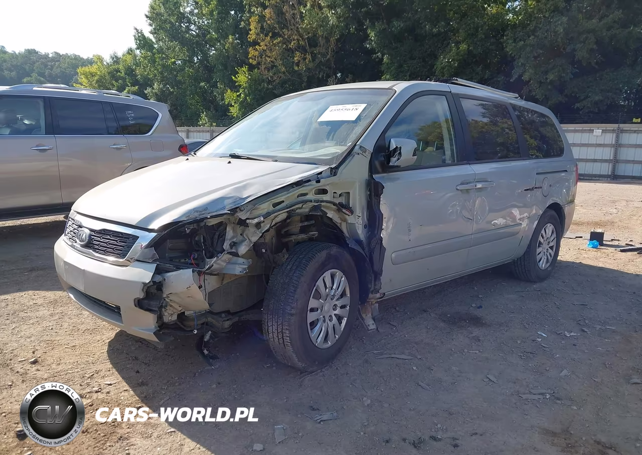 2012 Kia Sedona Lx VIN:KNDMG4C79C6482241 - 2