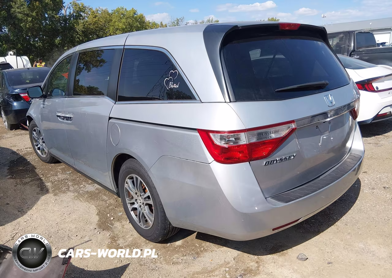 2011 Honda Odyssey Ex-L VIN:5FNRL5H62BB028360 - 3
