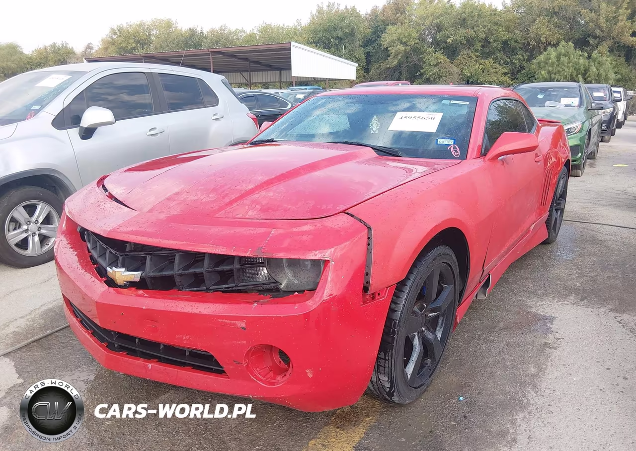 2013 Chevrolet Camaro 2Lt VIN:2G1FC1E31D9180913 - 2