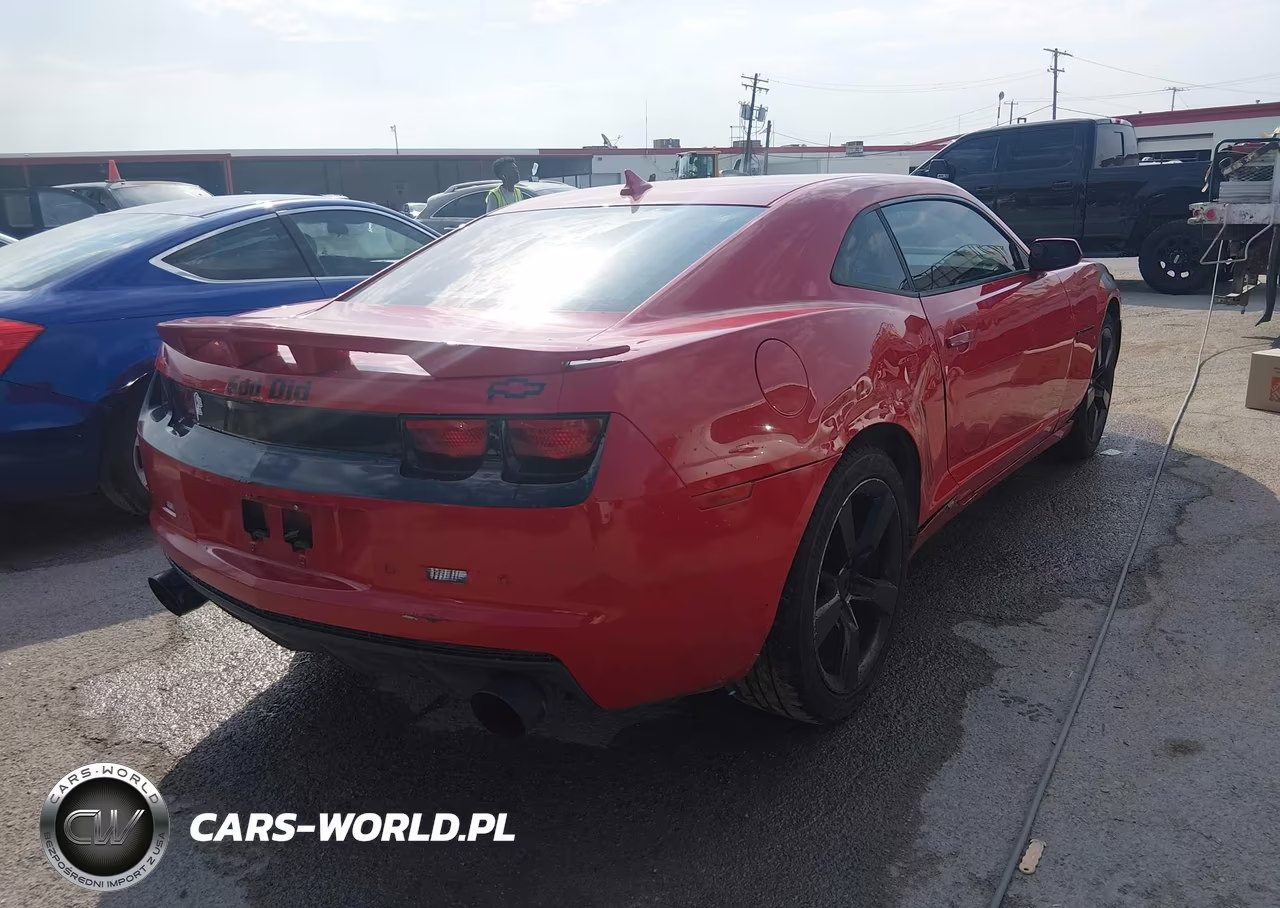 2013 Chevrolet Camaro 2Lt VIN:2G1FC1E31D9180913 - 4