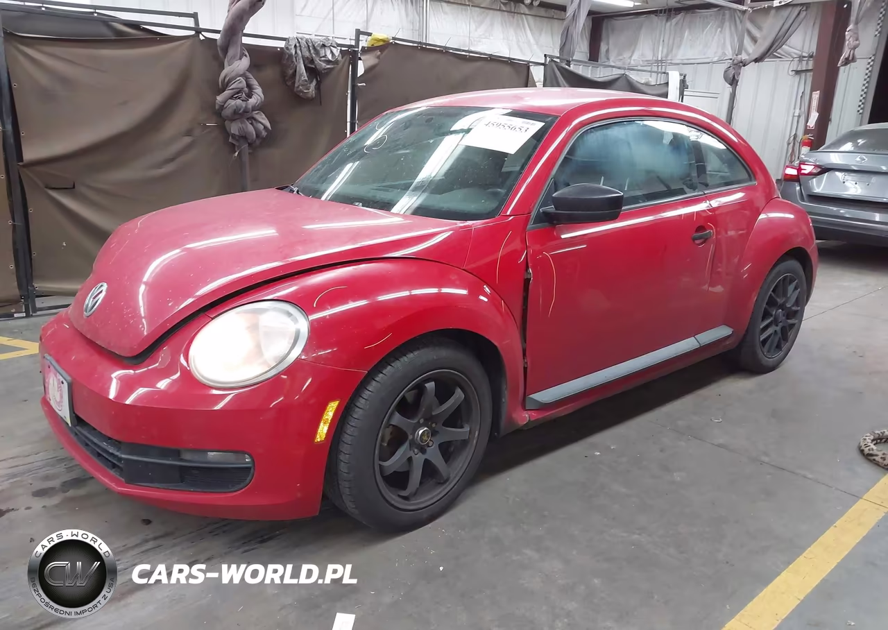 2012 Volkswagen Beetle Entry VIN:3VWFP7AT9CM616141 - 2