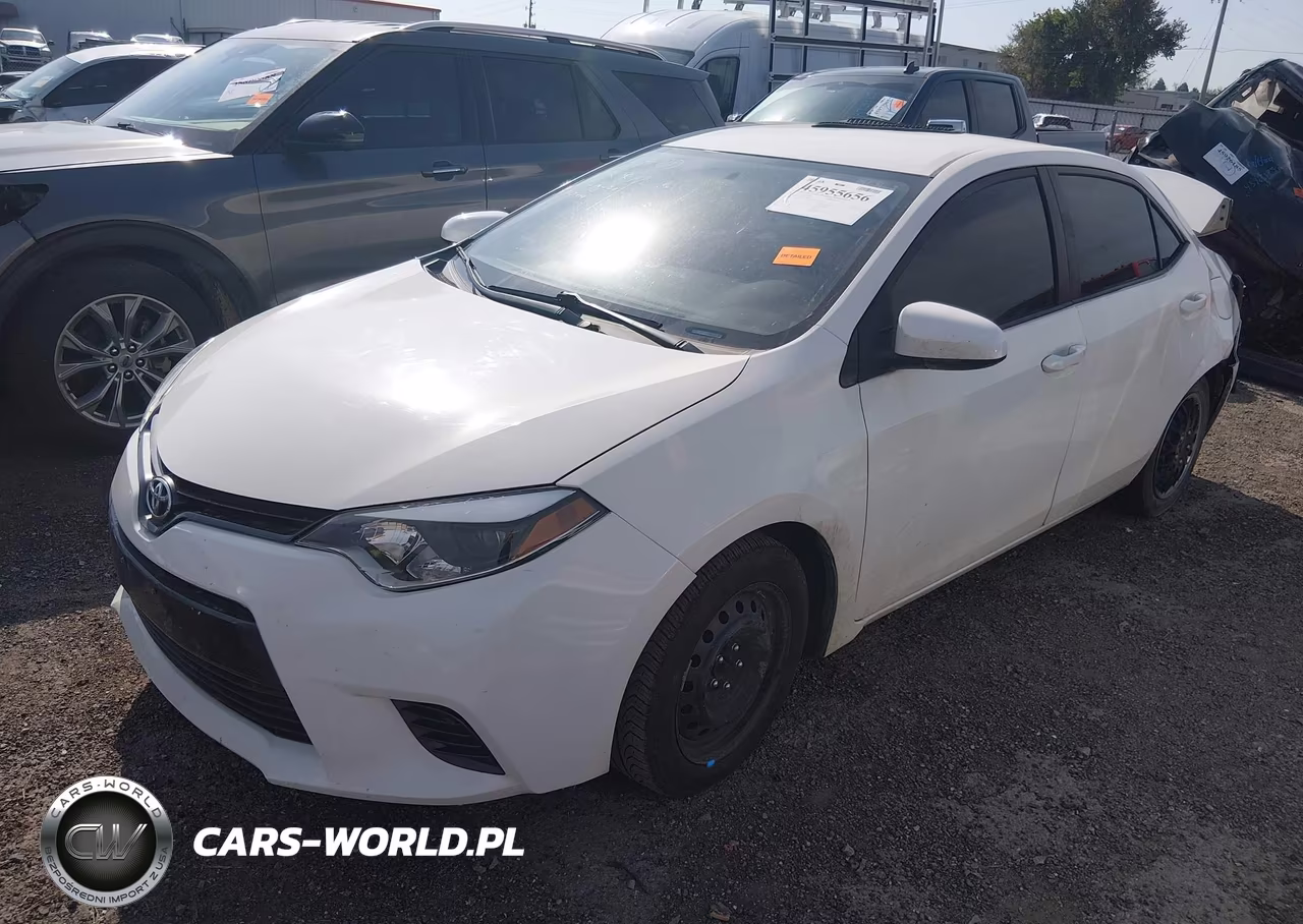 2015 Toyota Corolla Le VIN:5YFBURHE6FP327079 - 2