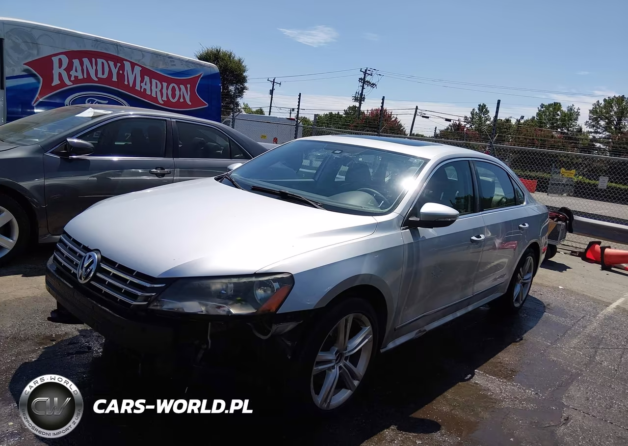 2012 Volkswagen Passat 3.6L V6 Sel Premium VIN:1VWCM7A31CC025735 - 15