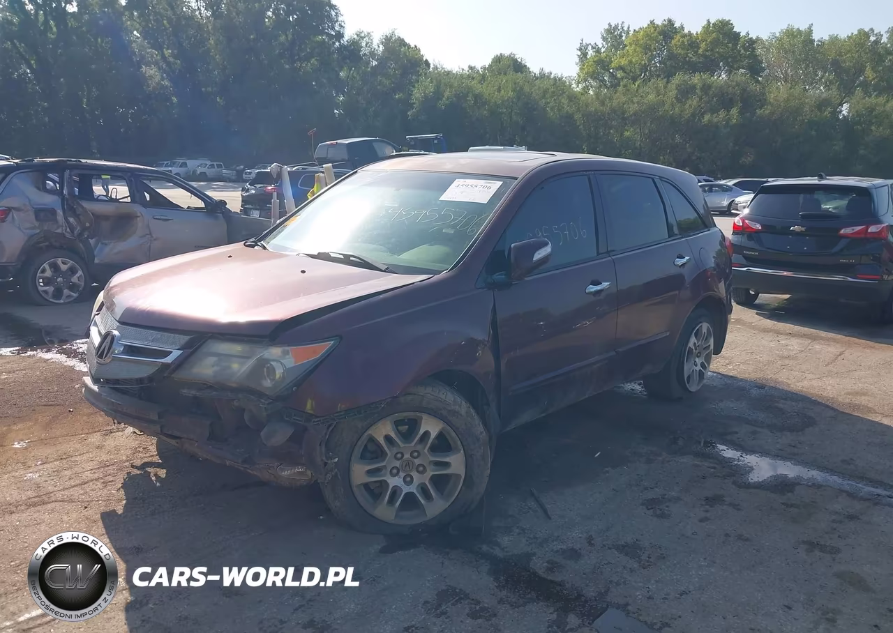 2007 Acura Mdx VIN:2HNYD28267H507641 - 2