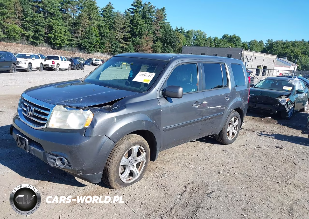 2012 Honda Pilot Ex-L VIN:5FNYF4H53CB031077 - 2