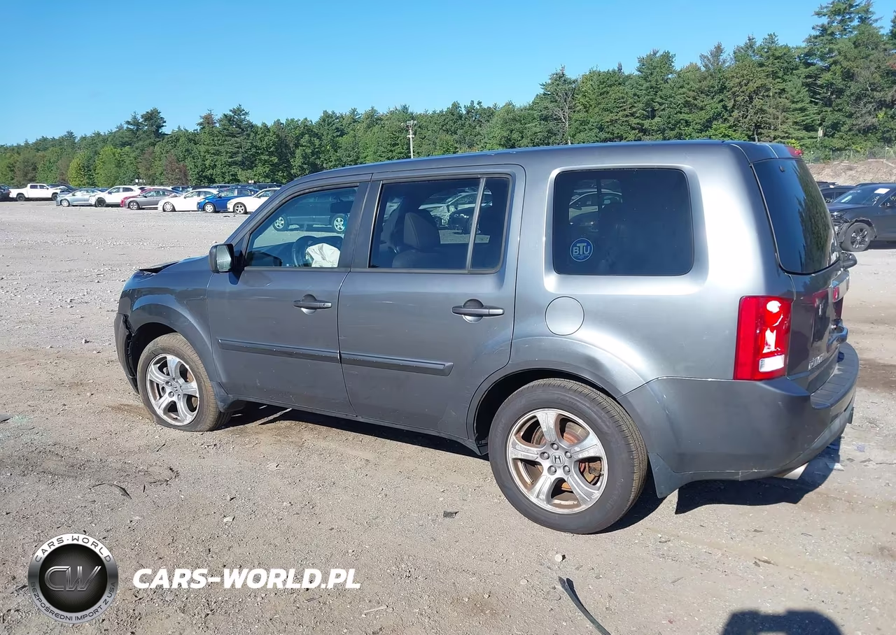 2012 Honda Pilot Ex-L VIN:5FNYF4H53CB031077 - 3