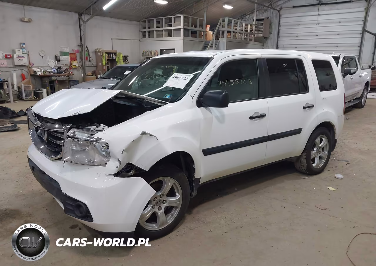 2015 Honda Pilot Lx VIN:5FNYF4H22FB045790 - 2