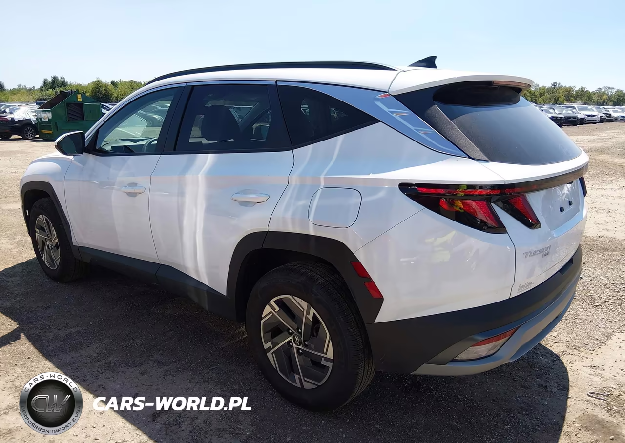 2025 Hyundai Tucson Hybrid Blue VIN:KM8JBDD15SU393333 - 3