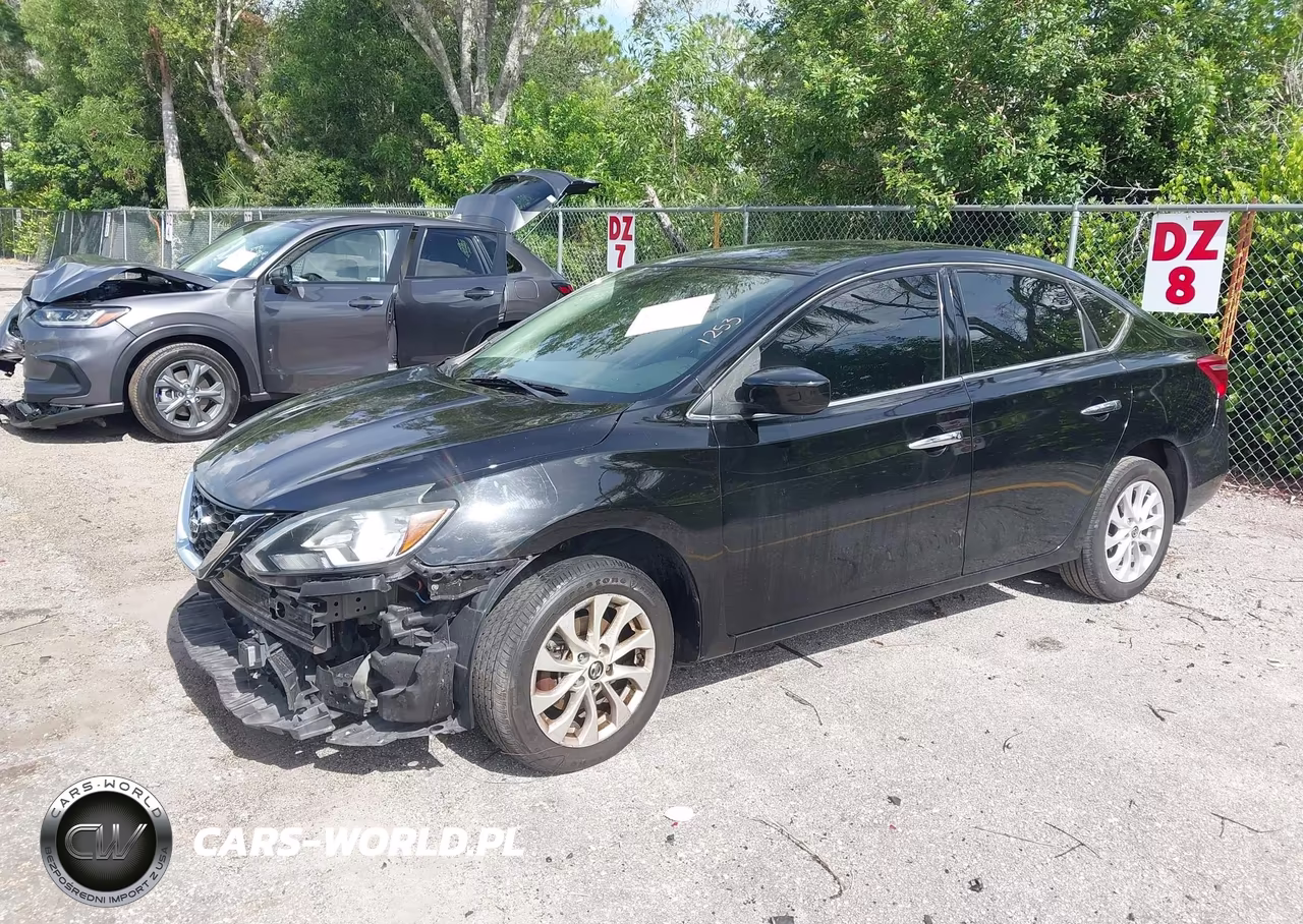 2019 Nissan Sentra Sv VIN:3N1AB7AP4KY451253 - 2