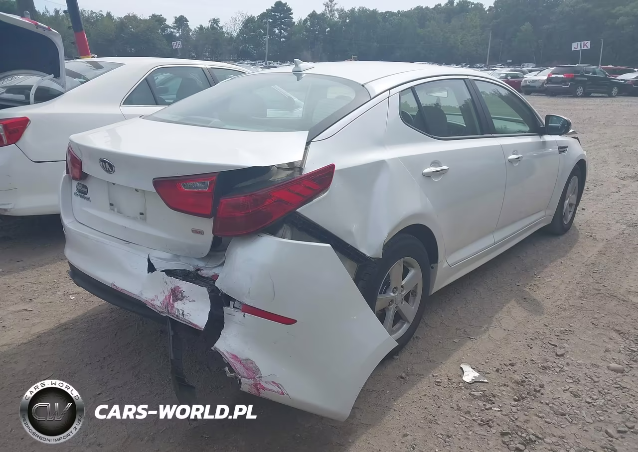 2014 Kia Optima Lx VIN:KNAGM4A72E5454148 - 4