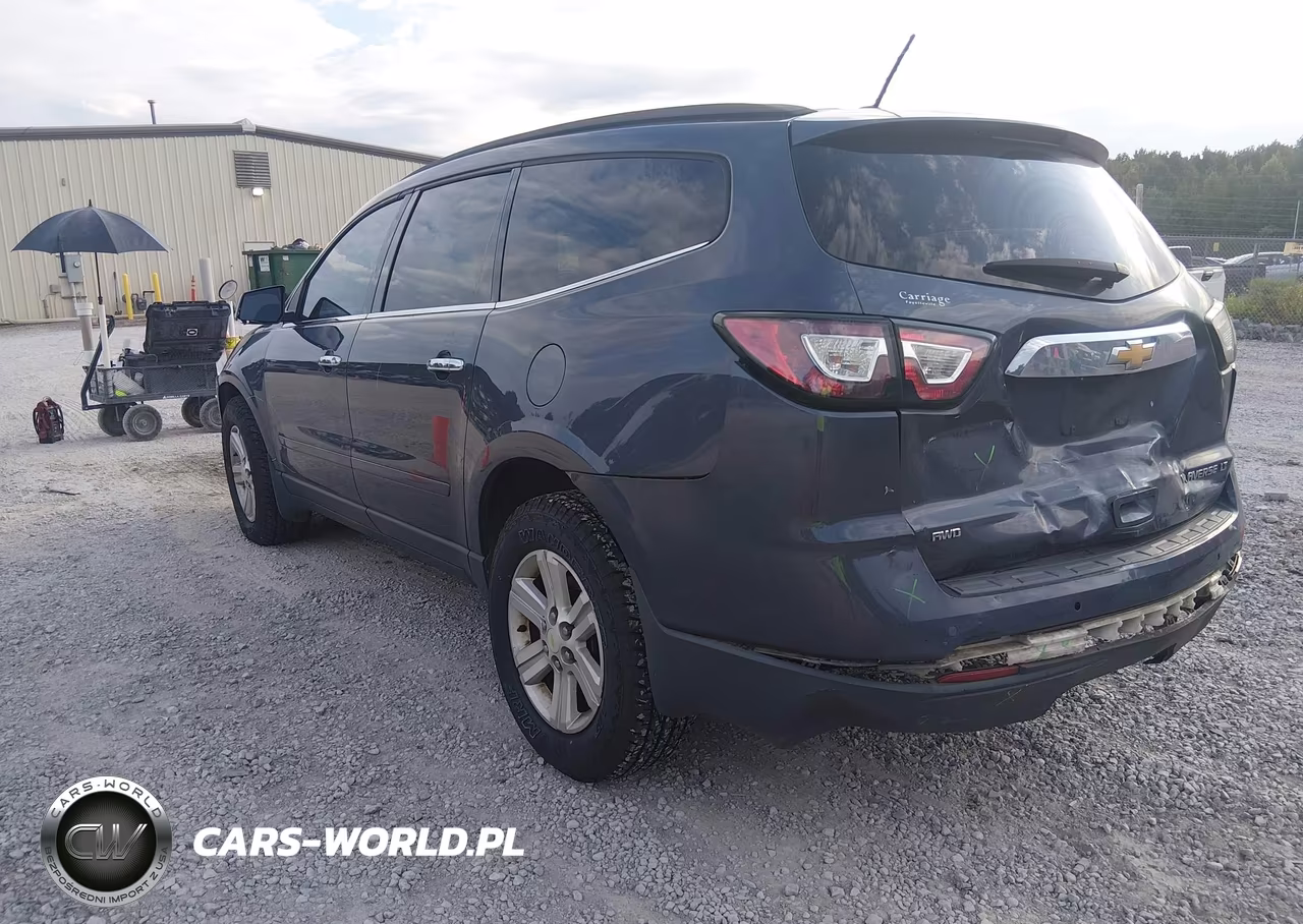 2013 Chevrolet Traverse Lt VIN:1GNKVGKD9DJ139506 - 3