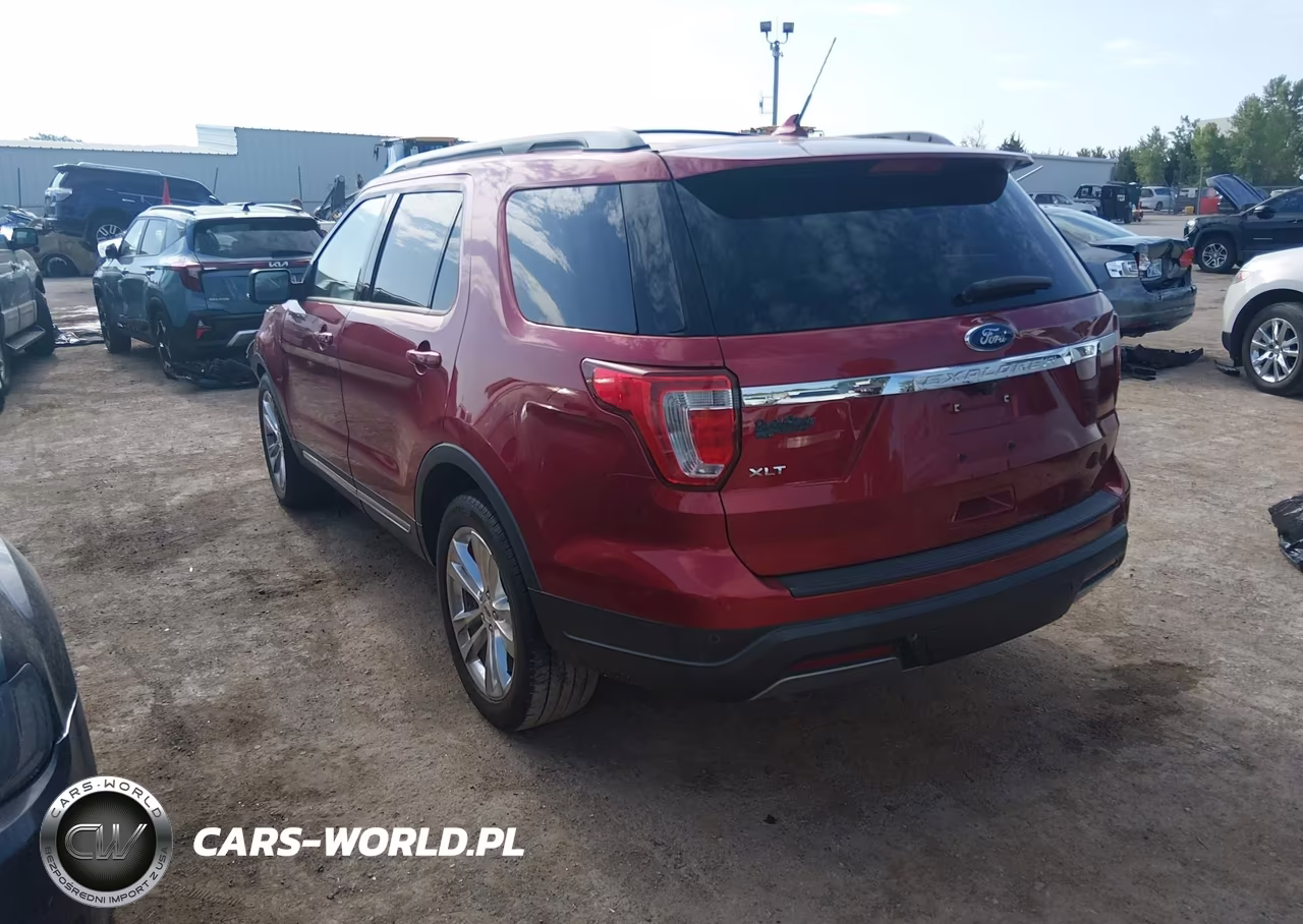 2019 Ford Explorer Xlt VIN:1FM5K7D88KGB34754 - 3