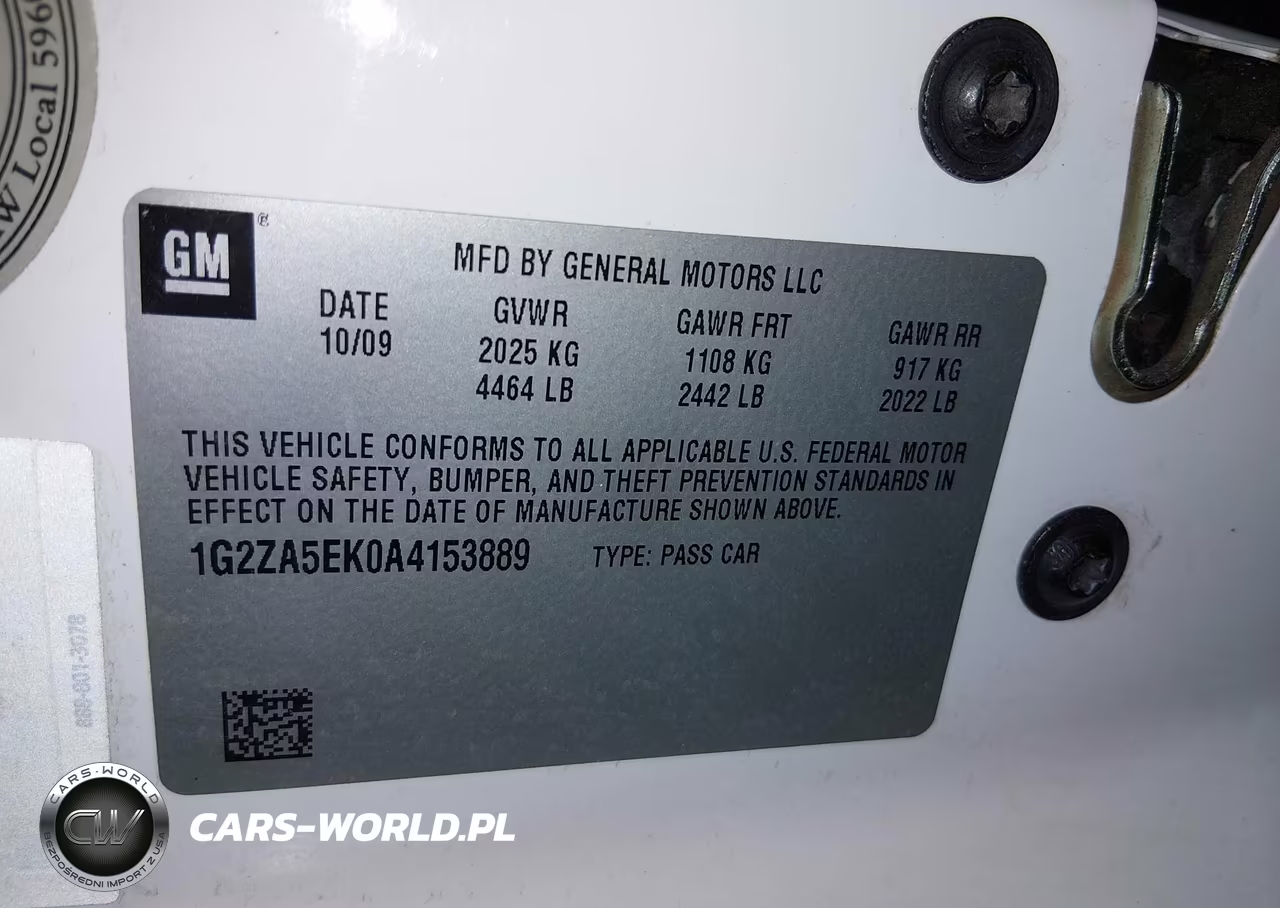 2010 Pontiac G6 VIN:1G2ZA5EK0A4153889 - 9