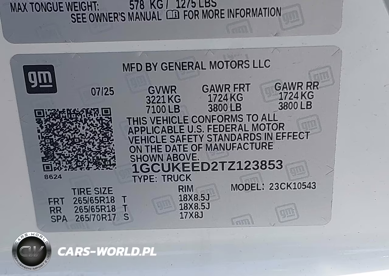 2026 Chevrolet Silverado 1500 4Wd Short Bed Rst VIN:1GCUKEED2TZ123853 - 9