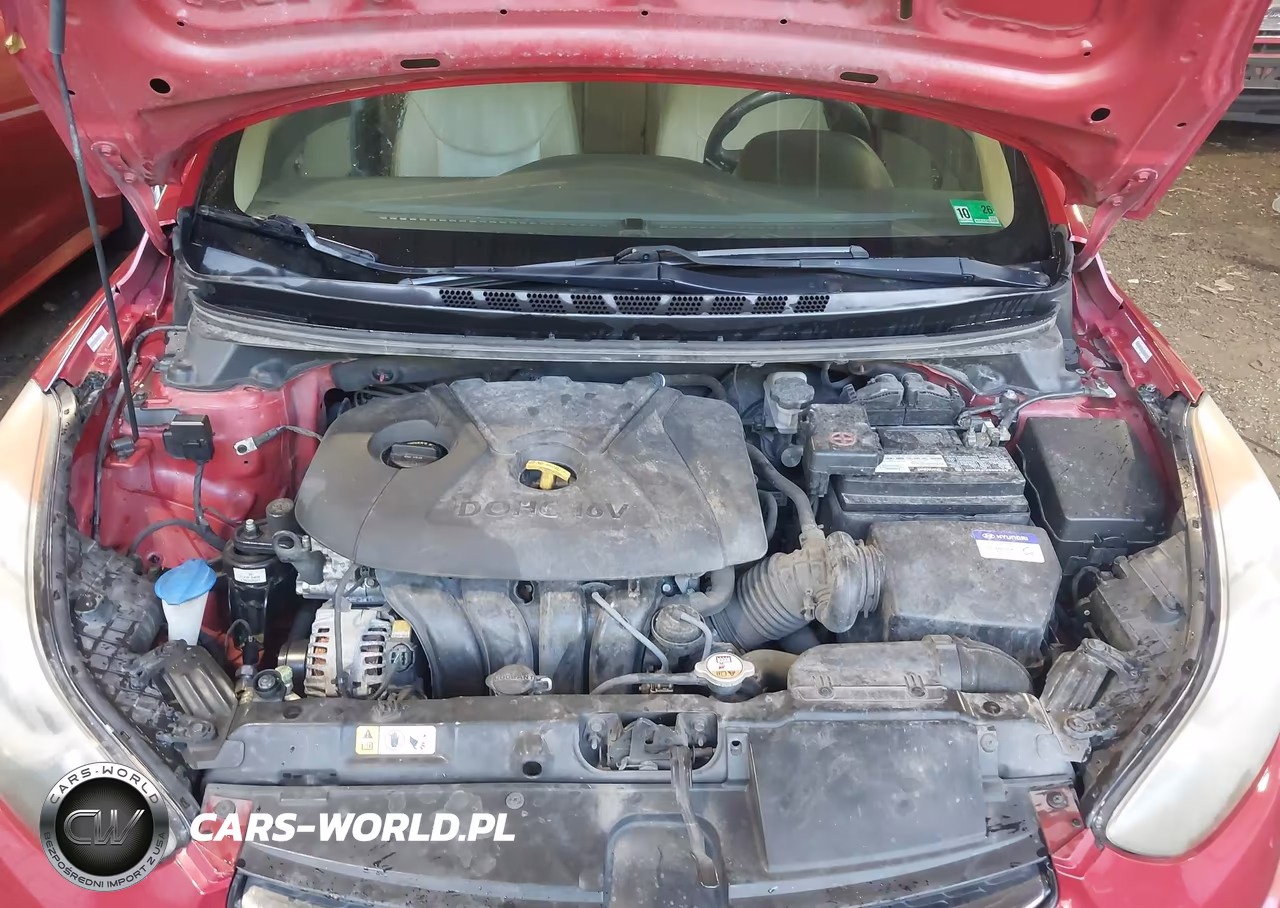 2013 Hyundai Elantra Limited VIN:KMHDH4AE8DU969826 - 10