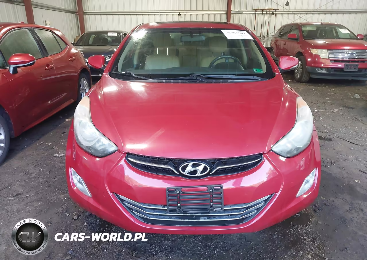 2013 Hyundai Elantra Limited VIN:KMHDH4AE8DU969826 - 12