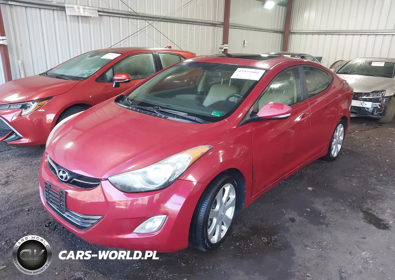2013 Hyundai Elantra Limited VIN:KMHDH4AE8DU969826 - 2