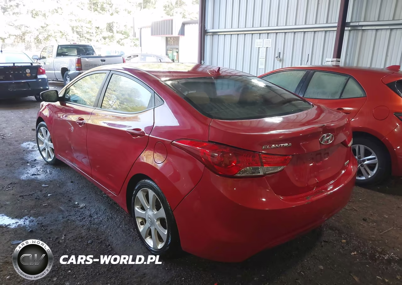 2013 Hyundai Elantra Limited VIN:KMHDH4AE8DU969826 - 3