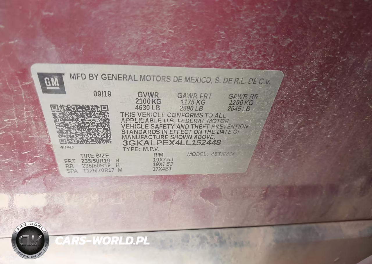 2020 GMC Terrain Fwd Slt VIN:3GKALPEX4LL152448 - 9