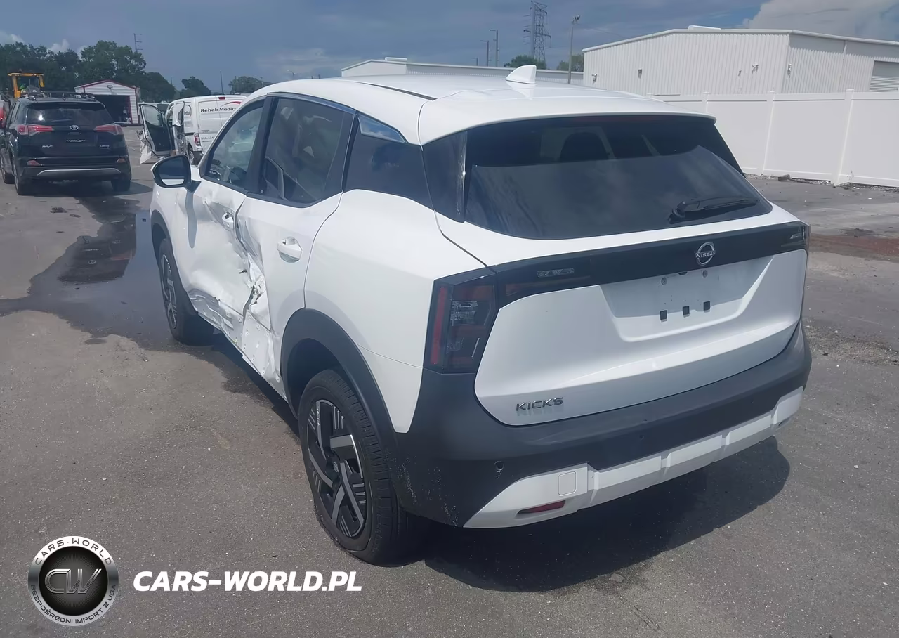 2025 Nissan Kicks Sv Fwd VIN:3N8AP6CA6SL376526 - 3
