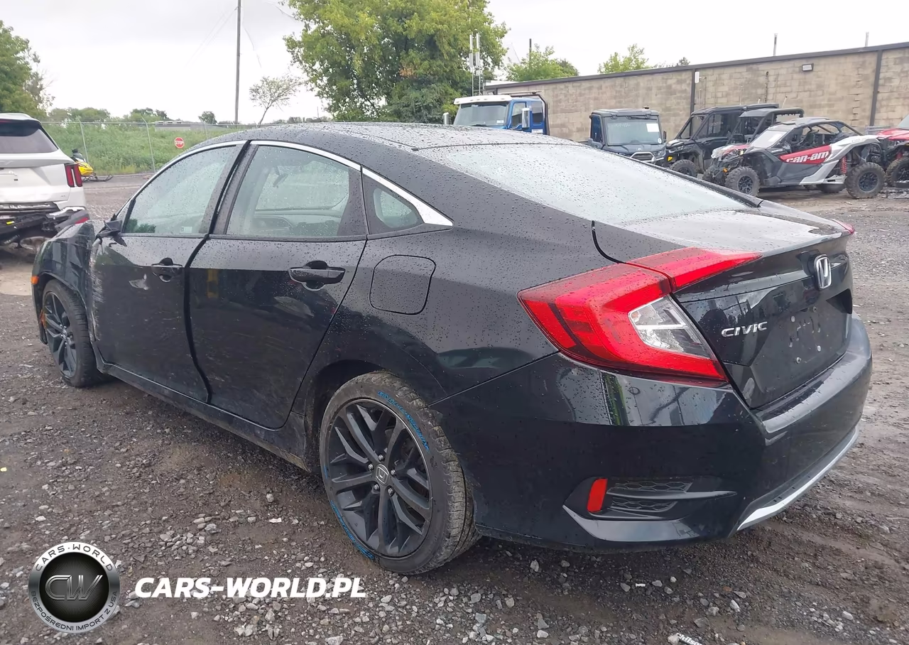 2021 Honda Civic Lx VIN:2HGFC2F62MH528523 - 3